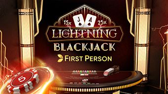 First Person Lightning Blackjack