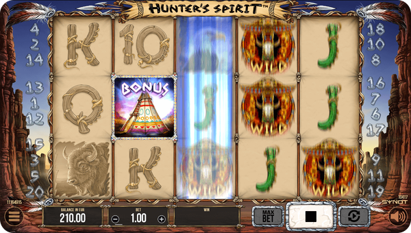 hunter's spirit synot slot