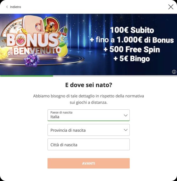 GiocoDigitale luogo di nascita