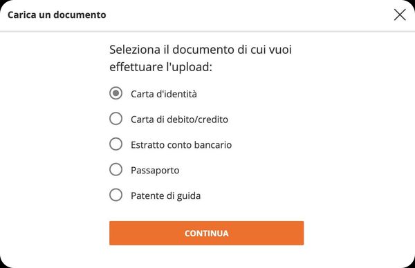 GiocoDigitale invio documenti