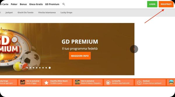 GiocoDigitale registrazione