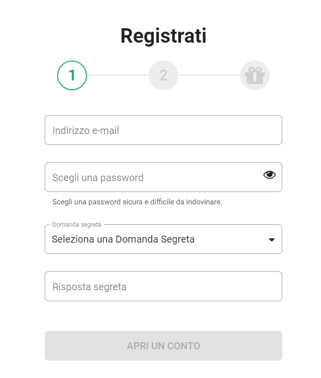 Scopri come effettuare la registrazione su LeoVegas