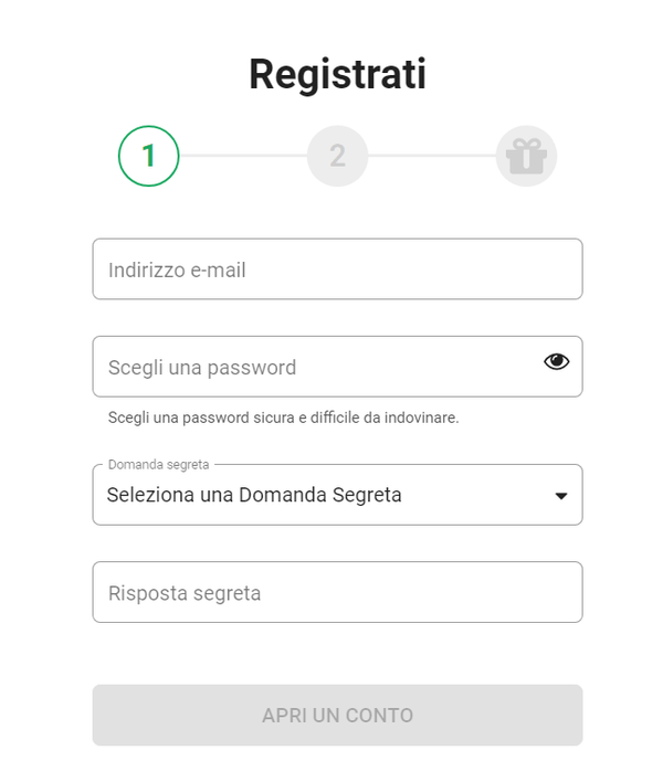 Scopri come effettuare la registrazione su LeoVegas