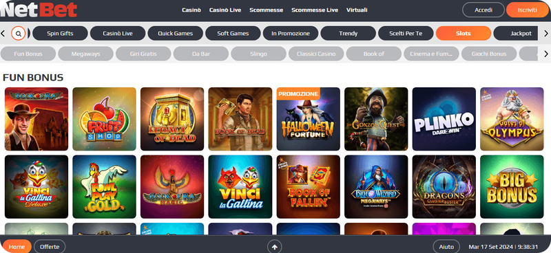 Scopri le slot più amate del momento su NetBet