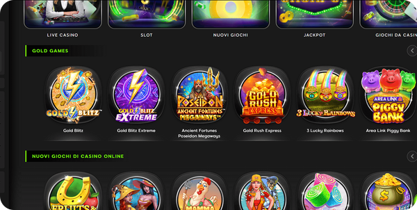 lista slot 888 Casinò