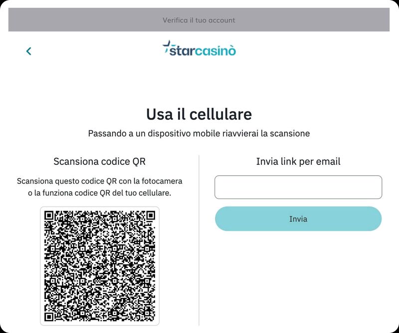 StarCasinò usa il cellulare