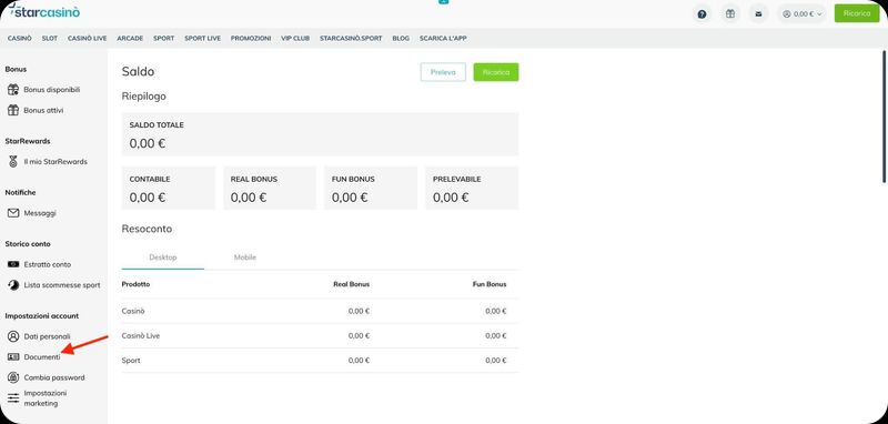 StarCasinò inizia la verifica