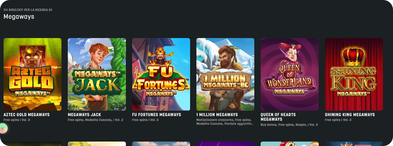 slot megaways SNAI Casinò