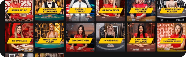 live baccarat su Bwin