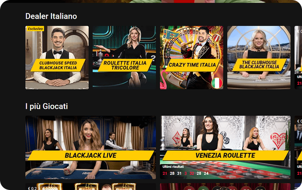 casinò live Bwin