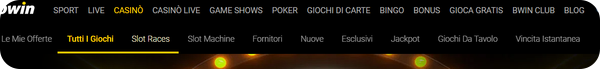 pagina casinò Bwin