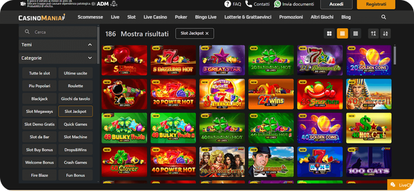 slot jackpot casinomania