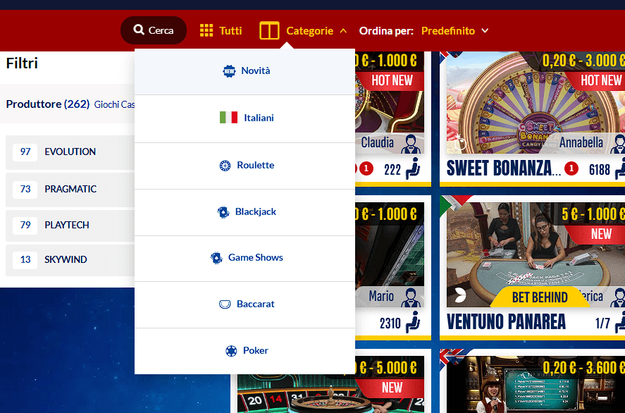 casinò live Starvegas