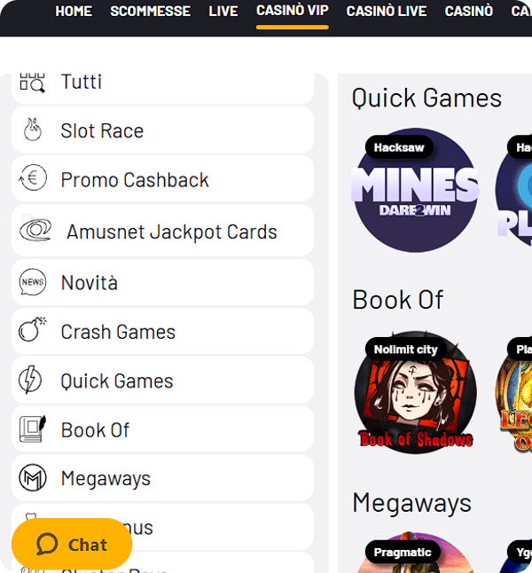 categorie slot Netwin