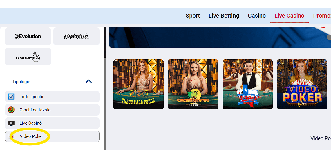 poker su MarathonBet