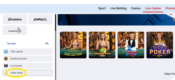 poker su MarathonBet