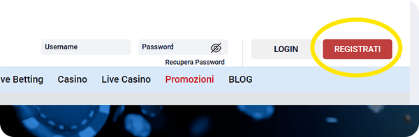 pagina di apertura di MarathonBet Casinò