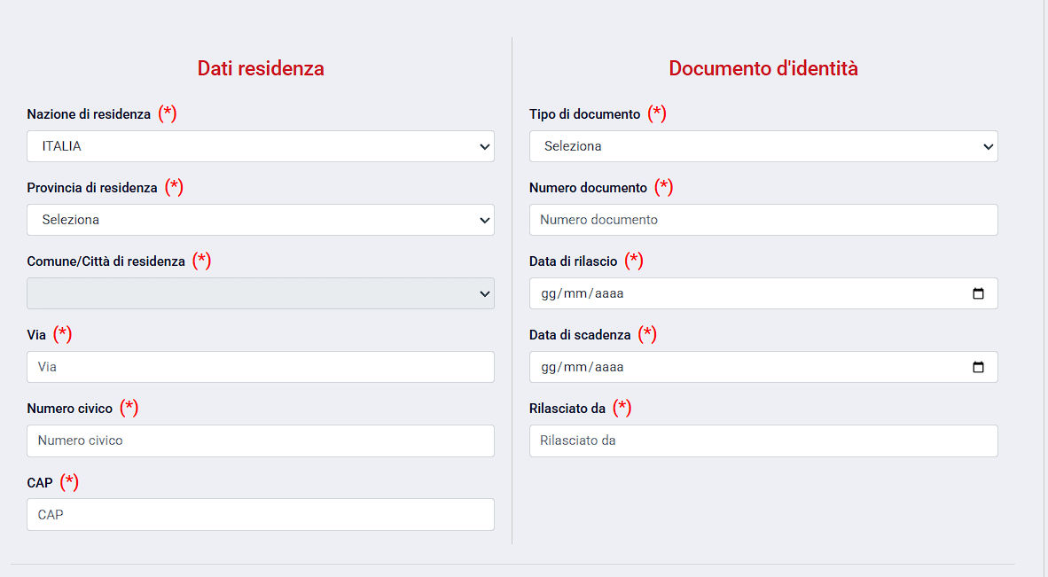 fase 4 di registrazione su MarathonBet