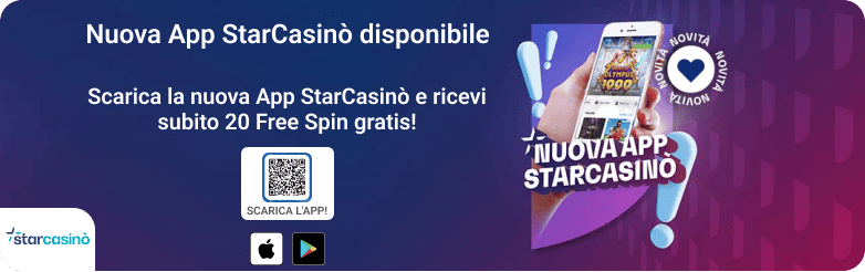 Bonus Casinò Free Spins StarCasino Scoprire la nuova app