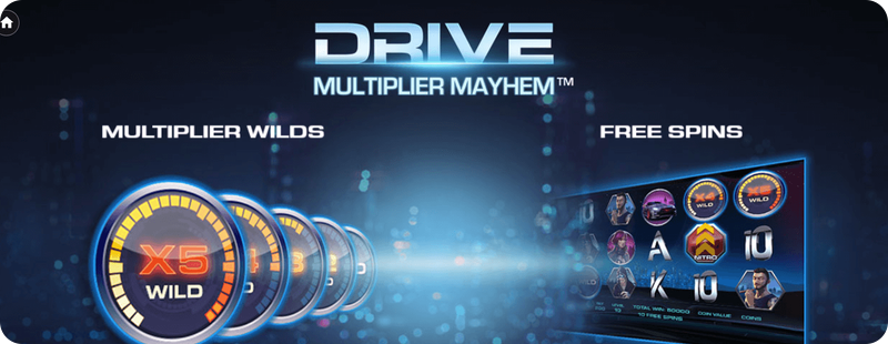 Drive Multiplier Mayhem Slot: tutto quello che dovresti sapere