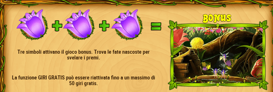 Come si attiva il gioco bonus di Enchanted Meadow Slot