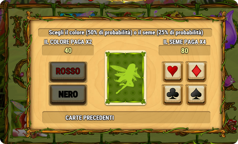 Enchanted Meadow Slot valori colori e carte