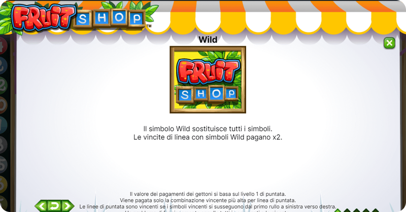 Fruit Shop Slot: come usare i simboli speciali come il simbolo Wild