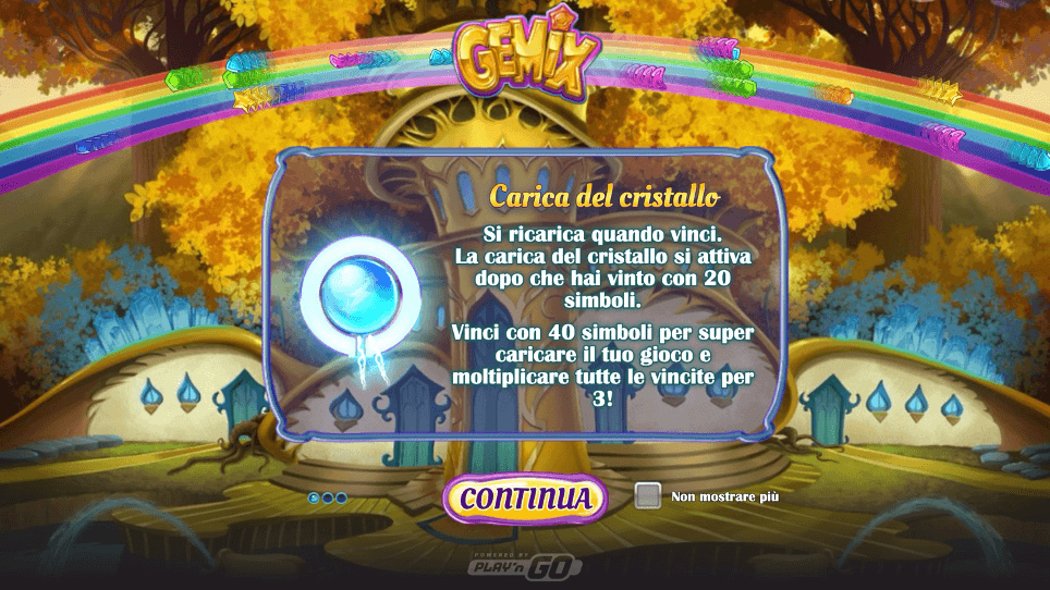 Gemix raddoppio vincita