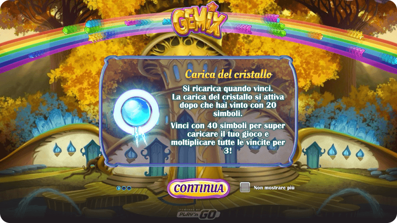 Gemix raddoppio vincita