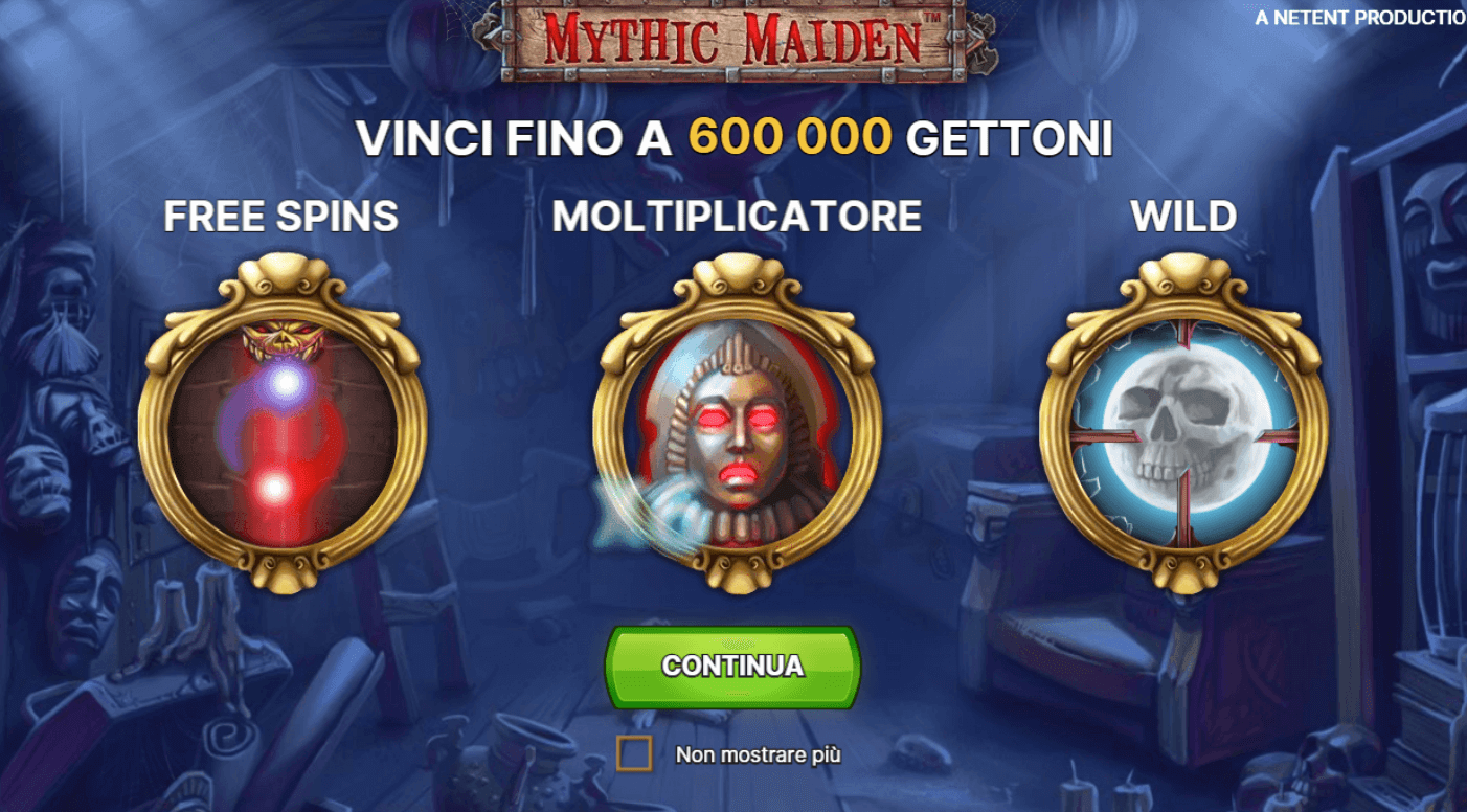 Mythic Maiden Slot: tutto quello che devi sapere