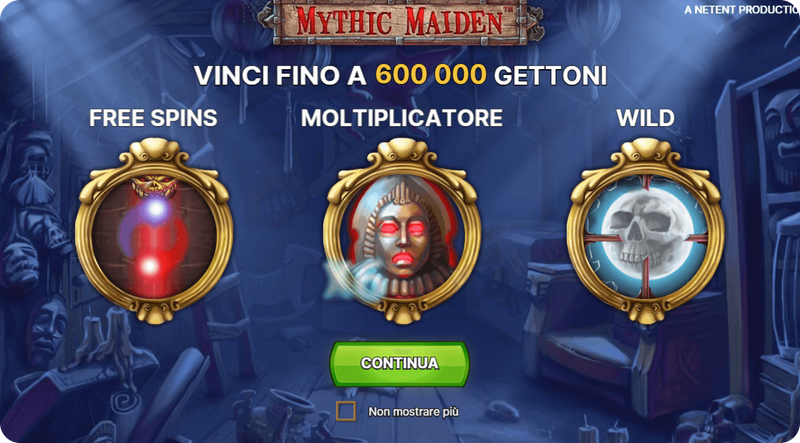 Mythic Maiden Slot: tutto quello che devi sapere