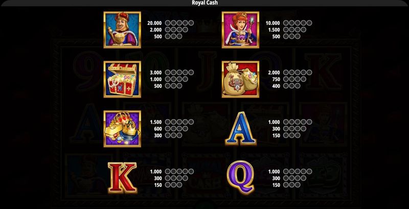 Royal Cash simboli