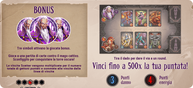 Tower Quest Slot giocata bonus