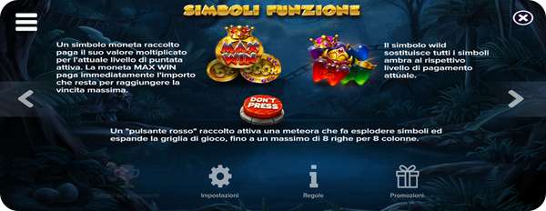 Pirots 2 Slot Simboli e Funzioni Speciali