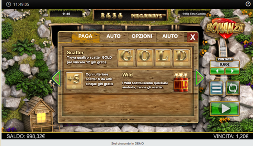 Bonanza Slot Simboli e le Combinazioni Vincenti