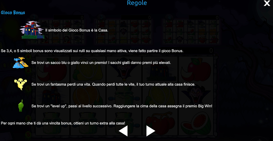 4 Haunted House Slot Simboli Speciali e Funzionalità