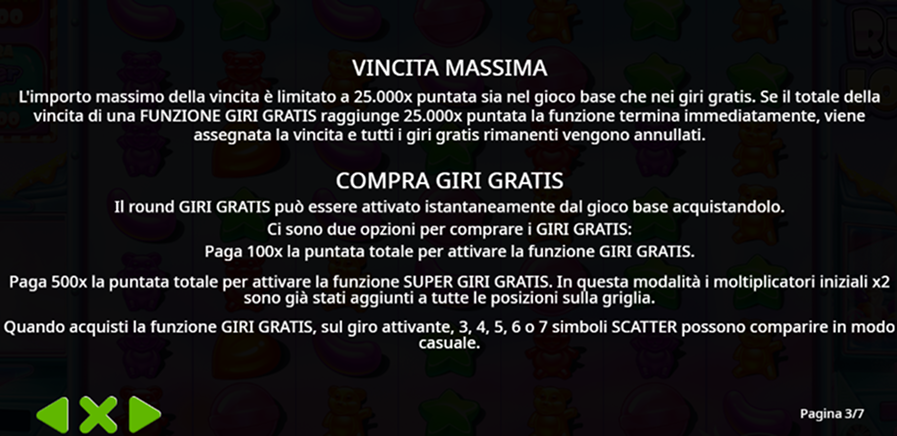 Sugar Rush 1000 Slot Simboli e Funzioni Speciali 3