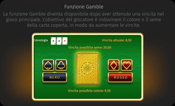 Fruit Million offre la funzione Gamble