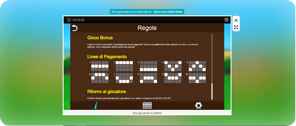 4 Fowl Play ha 10 linee di pagamento fisse