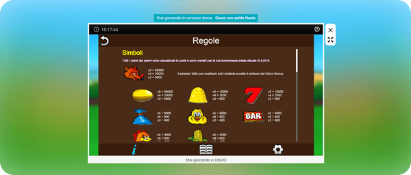 I simboli che ti fanno vincere su 4 Fowl Play