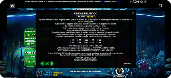 Big Bass Mission Fishin’ ha 10 linee di pagamento