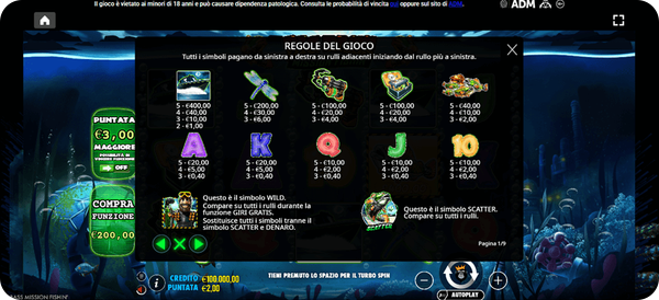 Le combinazioni vincenti della slot Big Bass Mission Fishin’