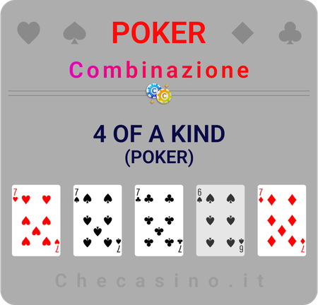 combinazione di poker online 4 of a kind