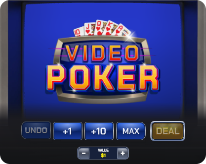 gioco di video poker in prima persona