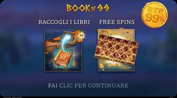 book of 99 relax gaming slot con più alto rtp