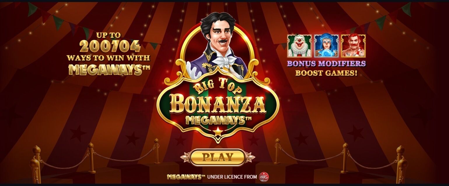 big top bonanza megaways slot