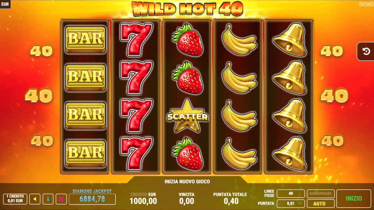 slot frutta popolari wild hot 40