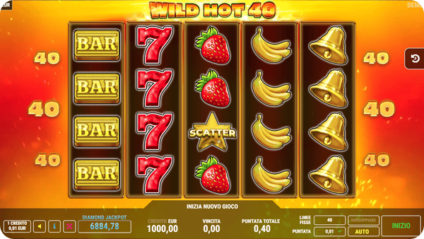 slot frutta popolari wild hot 40