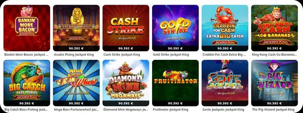 bonus casino jackpot kings