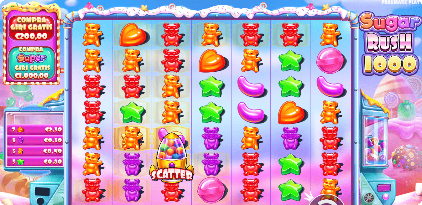 Slot Sugar Rush 1000 Casino Jackpot